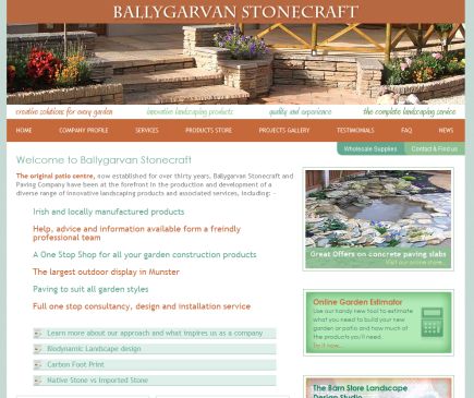 Ballygarvan stone craft online store