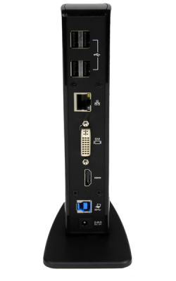 StarTech USB 3 Dual Monitor Dock USB3SDOCKHD front