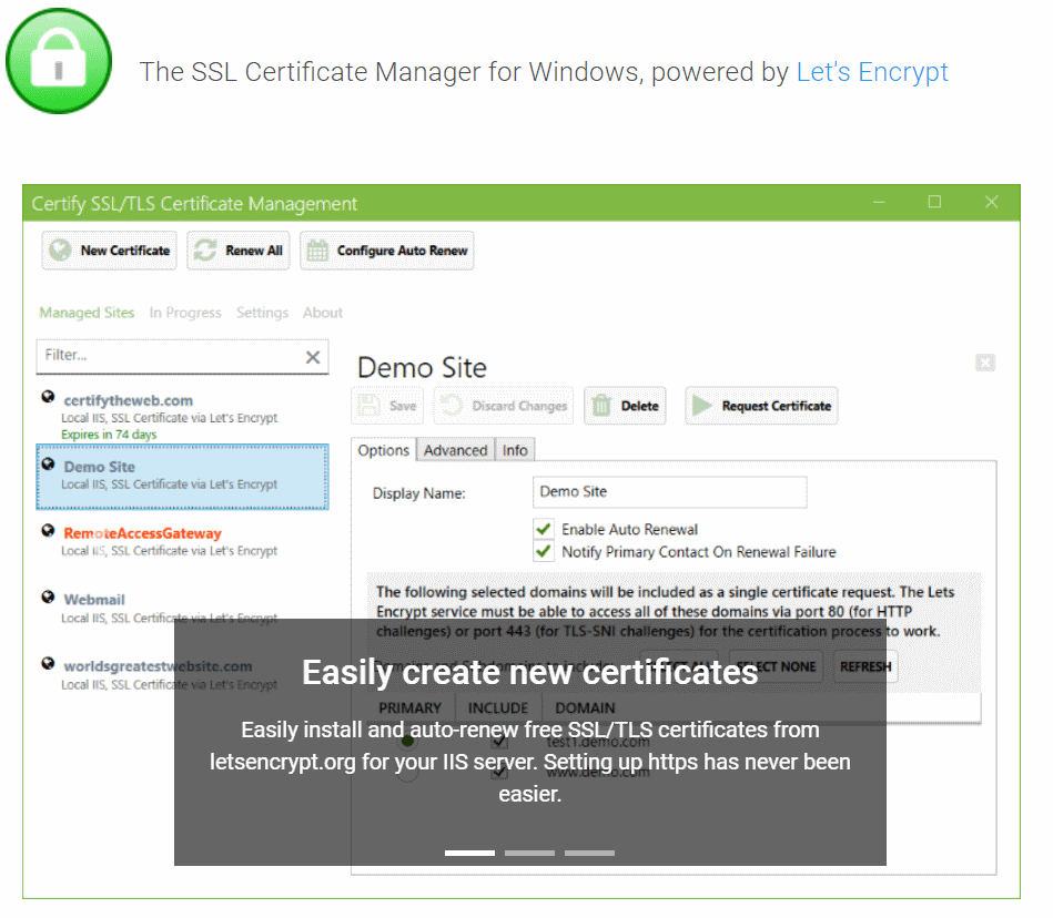 how to setup https on your website in under 5 minutes using CertifyTheWeb
