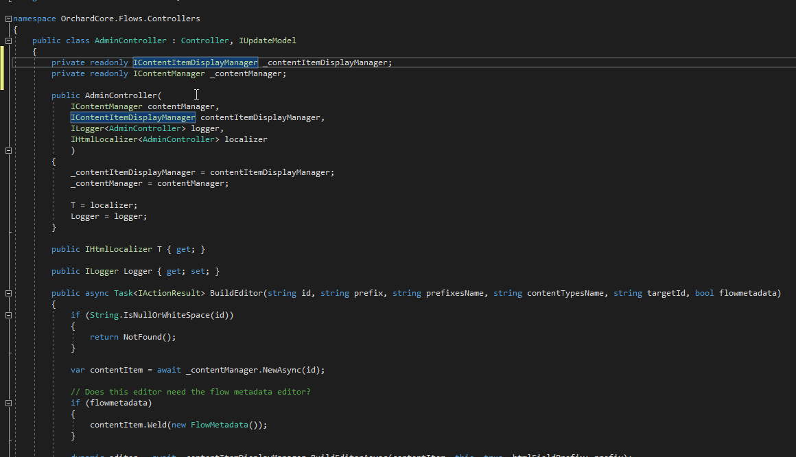 #FridayDevTip - Quickly jump between methods in Visual Studio