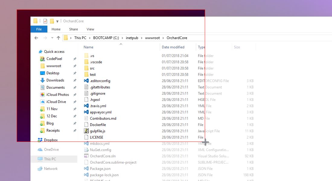 the simplest way to take a screenshot in Windows 10