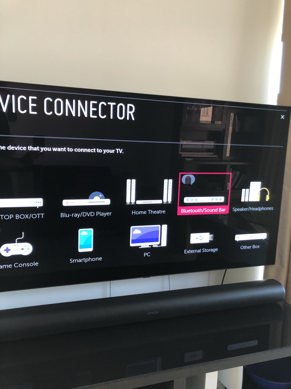 LG OLED Device Connector